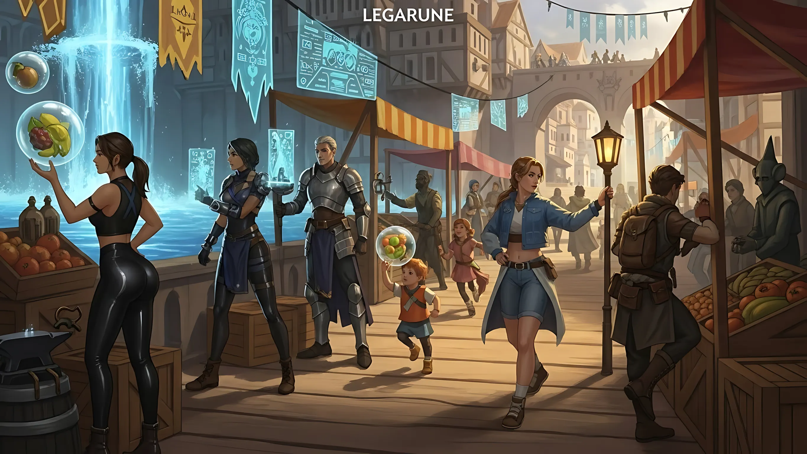 The Market Bridge of Thyrm's Gate